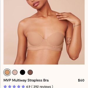 Pepper MVP Multiway Strapless Bra 34A